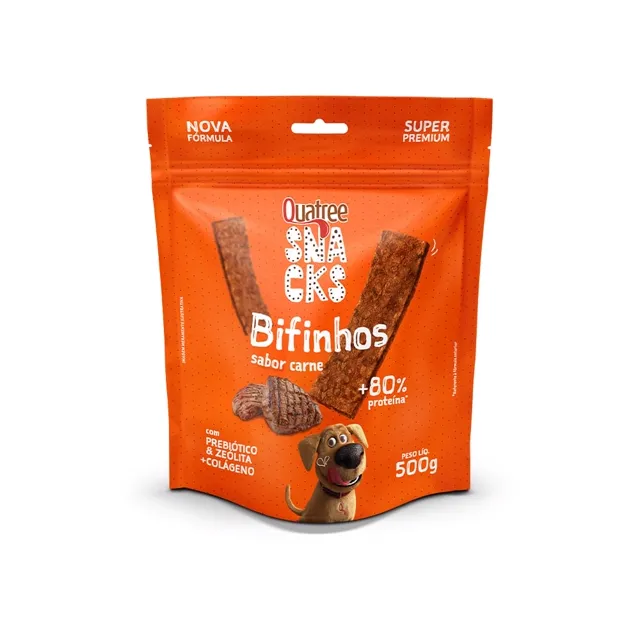 Bifinho Snacks Sabor Carne 500 g