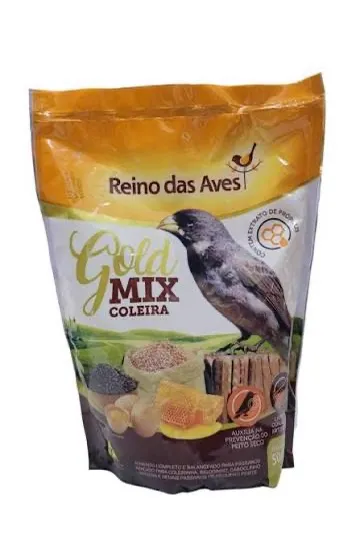 Mistura Coleiro Mix Reino das Aves 500 g